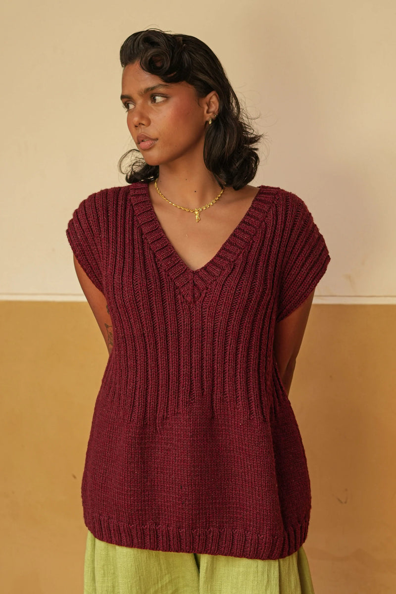 Merino V-Neck Vest