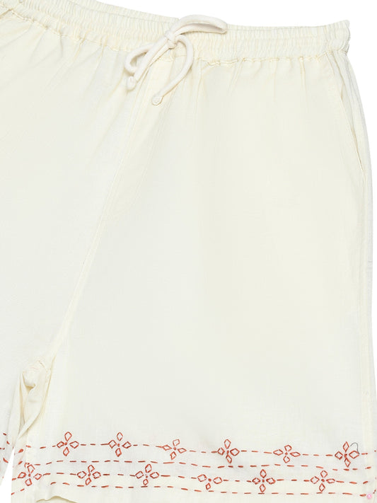 'Kharekh' Linen Shorts