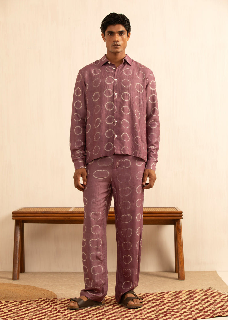 Shibori Silk Shirt