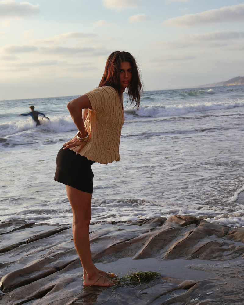 Organic Sand Cable Vest