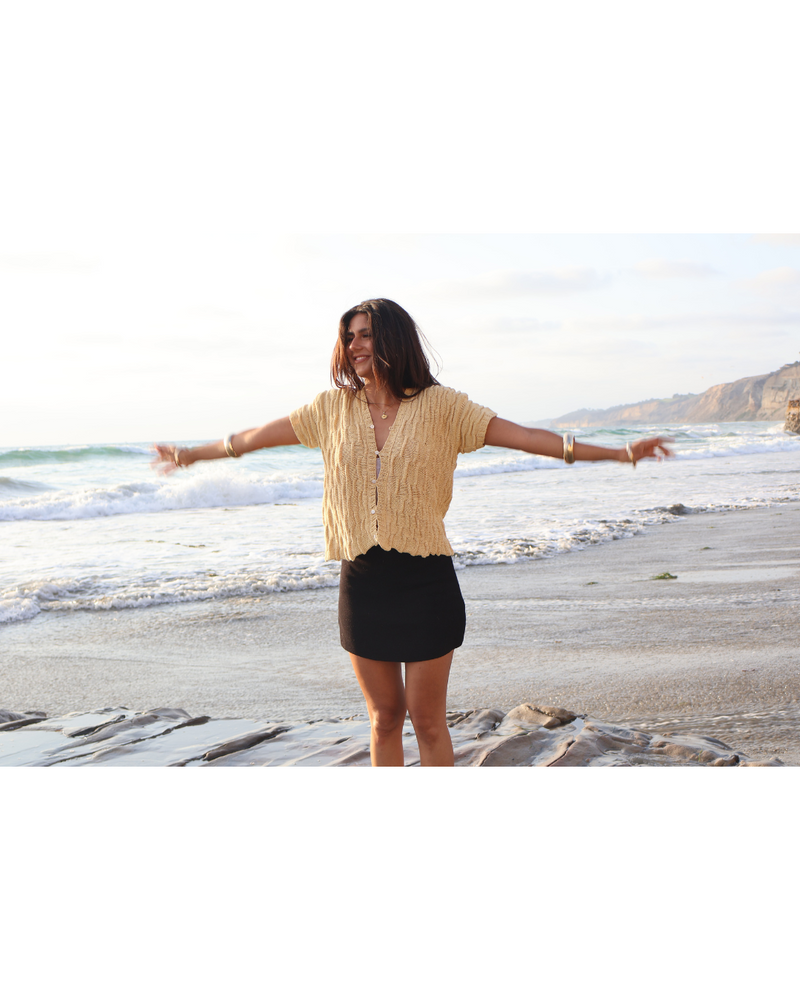 Organic Sand Cable Vest