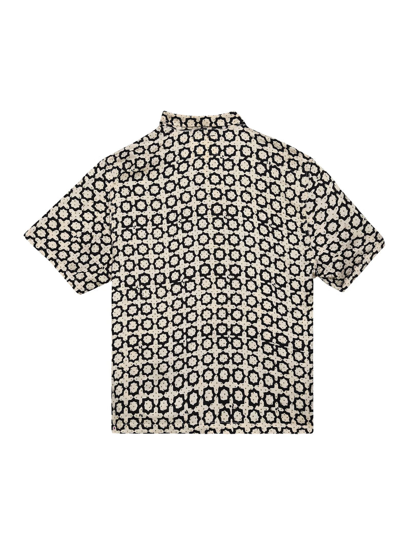 ‘'Jaali' Silk Shirt