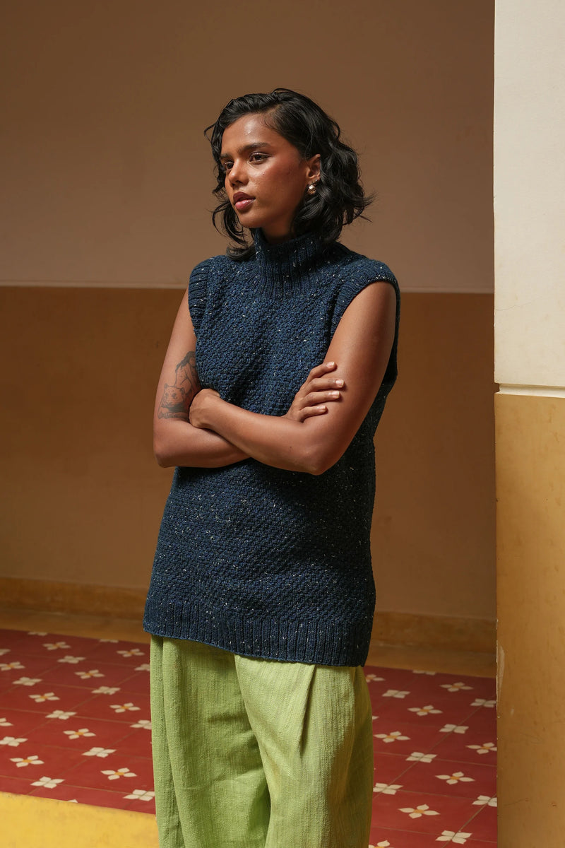 Indigo Moss Vest