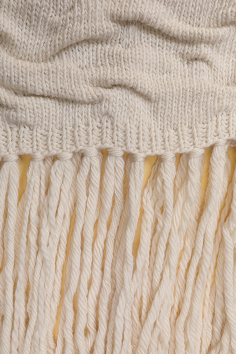 3D Bubble Knit Scarf