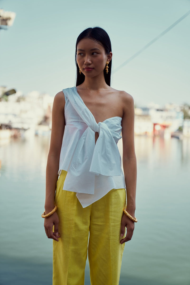 Khadi Cotton Knot Top