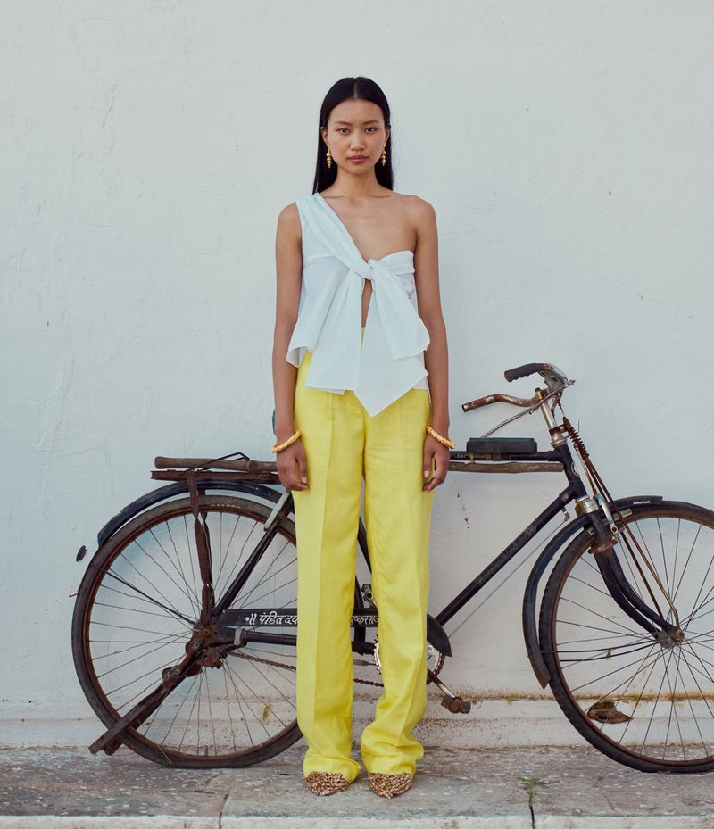 Khadi Cotton Knot Top