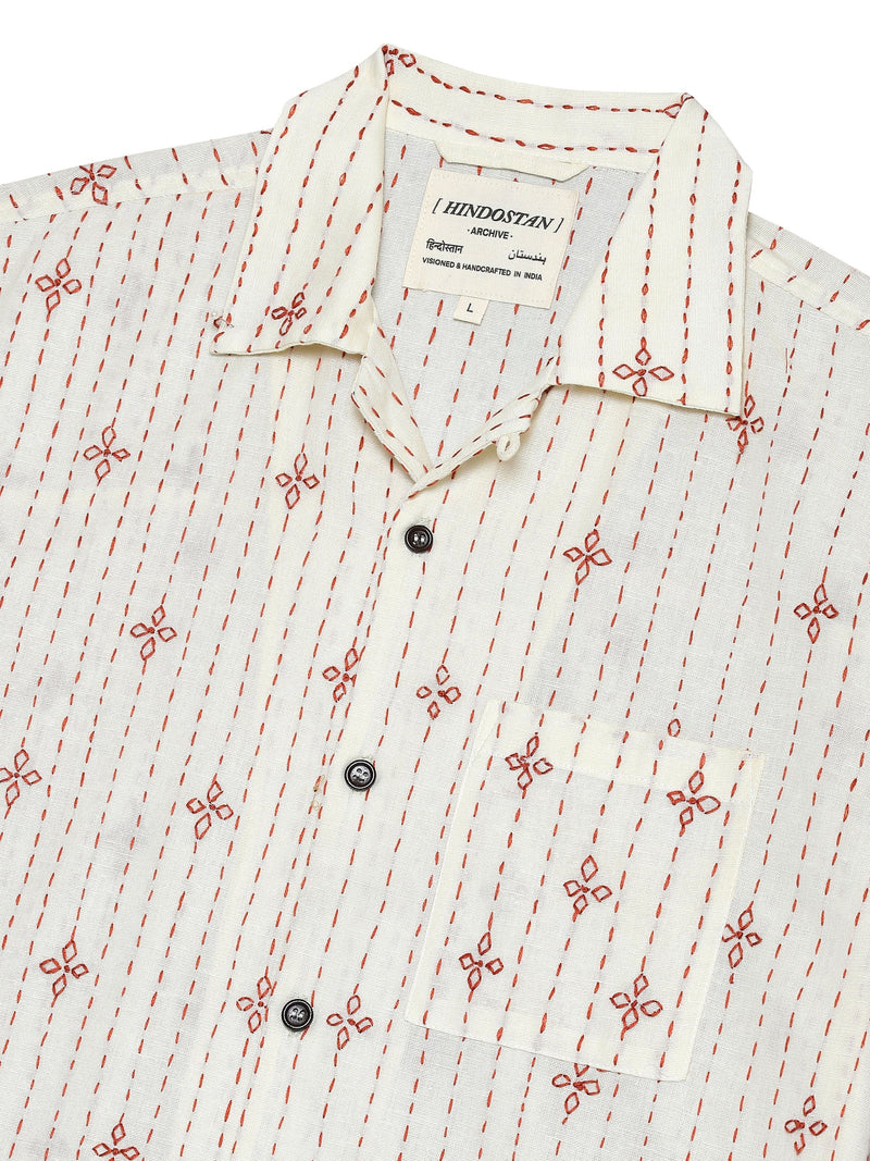 ‘Kharekh’ Linen Shirt