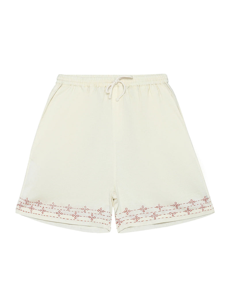 'Kharekh' Linen Shorts
