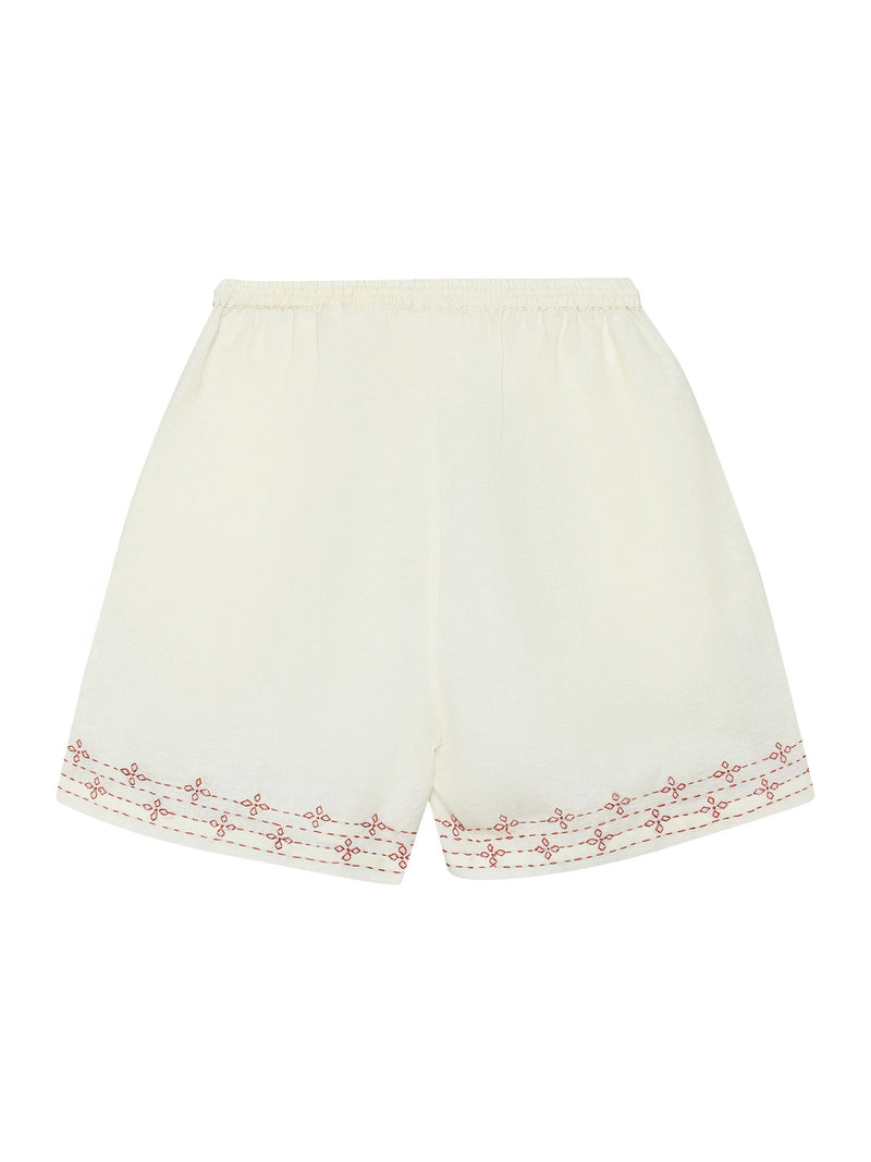 'Kharekh' Linen Shorts