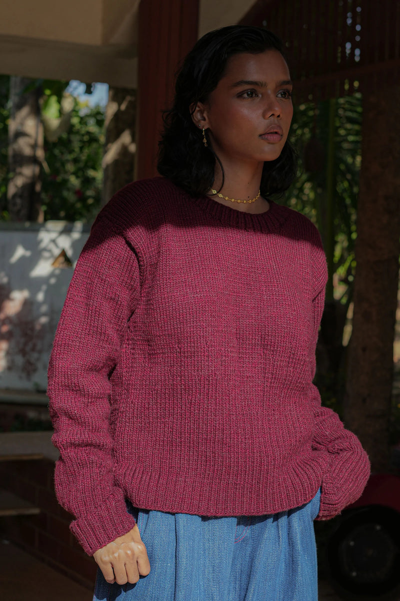 Eco Merino Ribbed Sweater