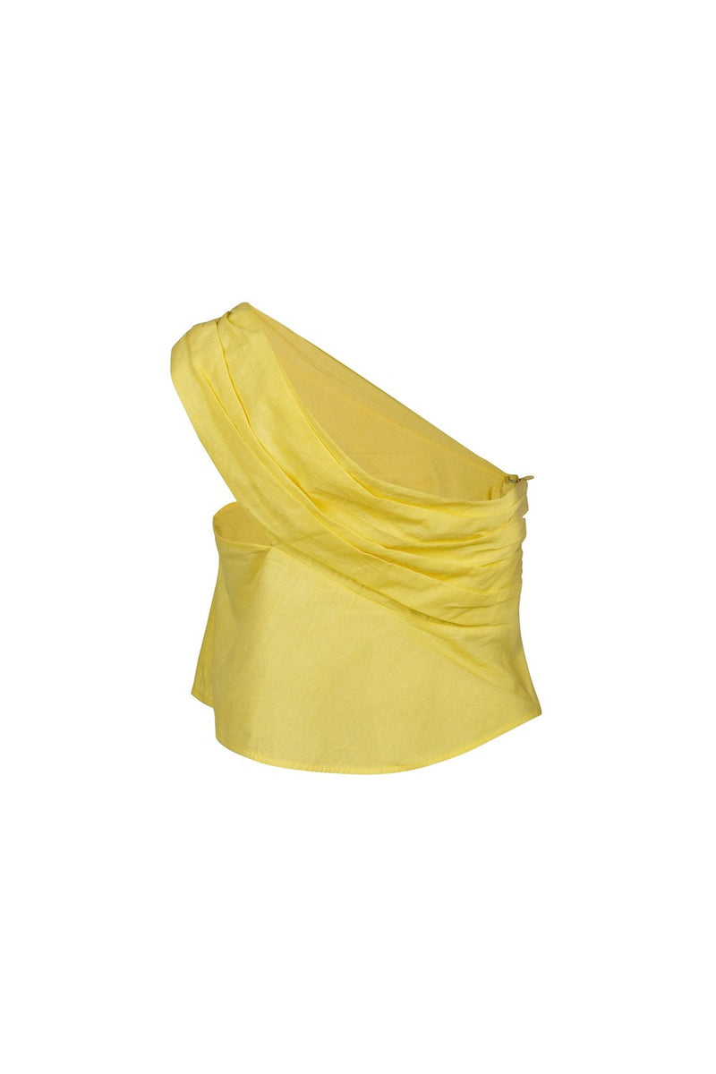 Khadi Cotton Lime Top